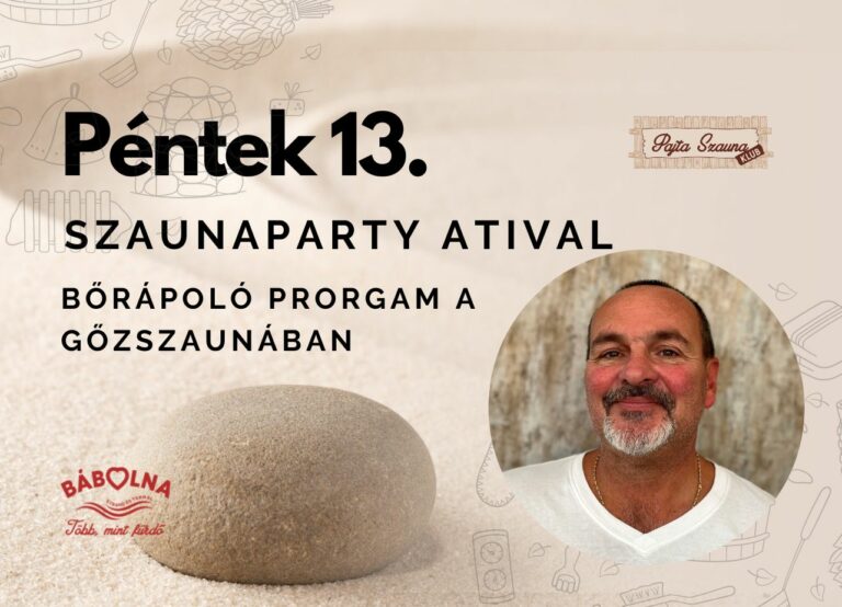 Szaunaparty Atival