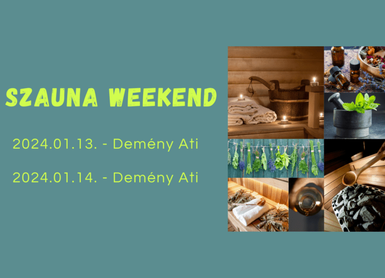 Szauna weekend – Demény Atival