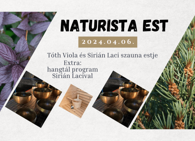 Naturista est – Tóth Violával és Sirián Lacival