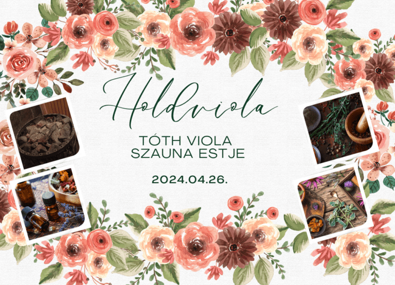 Holdviola – Tóth Viola szauna estje