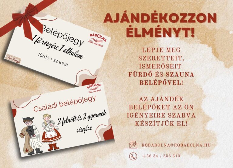 Ajándékozzon élményt