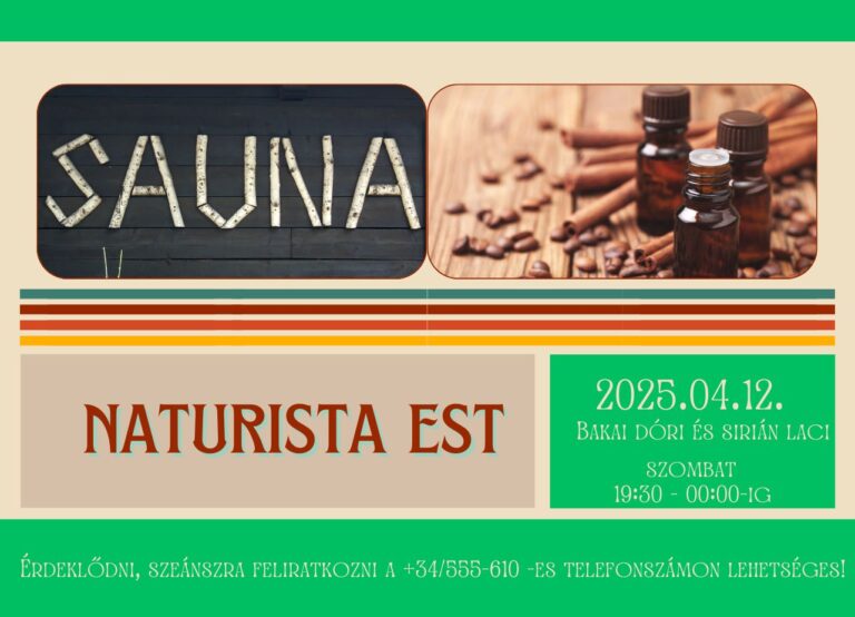 Naturista est – Bakai Dórival és Sirián Lacival