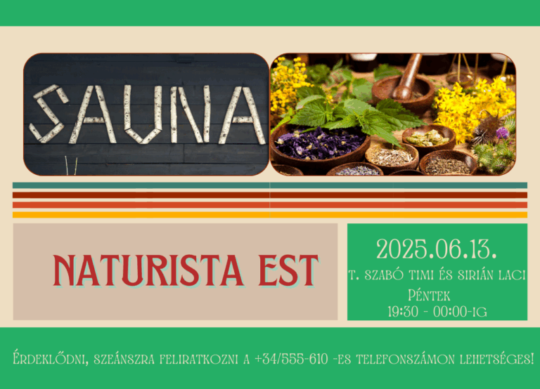 Naturista est – T. Szabó Timivel és Sirián Lacival
