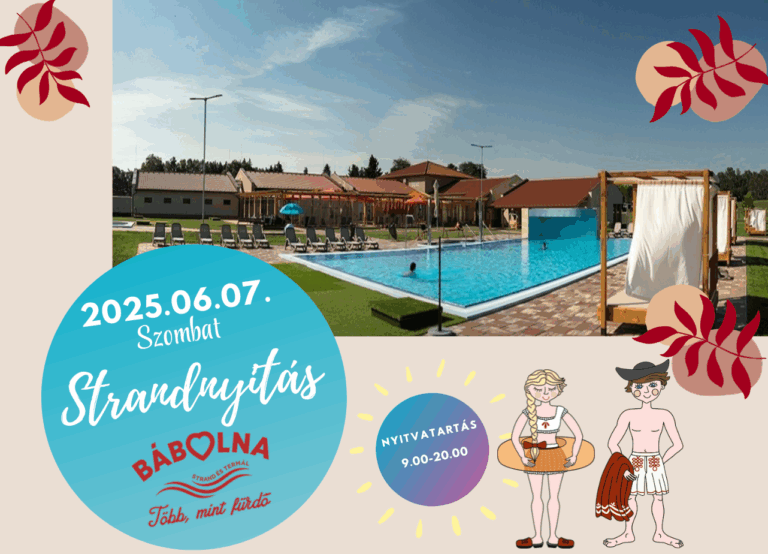 STRANDNYITÁS 2025. JÚNIUS 7-ÉN
