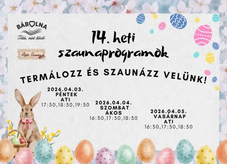 14. heti programok