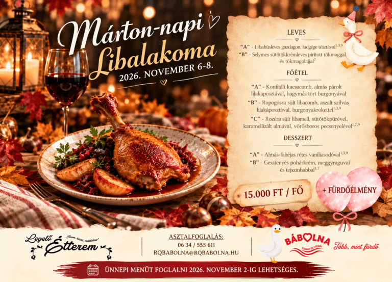 MÁRTON-NAPI LIBALAKOMA A BÁBOLNA FÜRDŐBEN!🍷✨