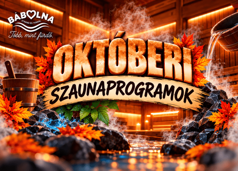 Októberi szaunaprogramok